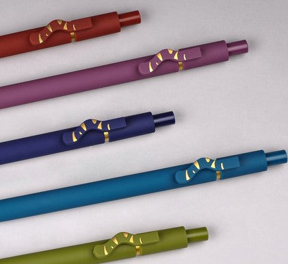 Cute Cat Tail Gel Pen Ballpoint Black Ink 5 pcs