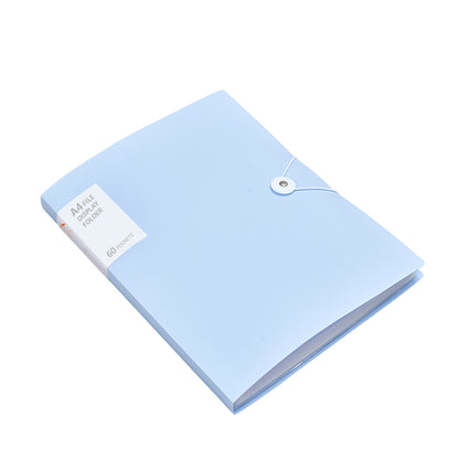 Vignette Stationery A4 File Document Folders Display Presentation Book 60 Sleeves