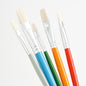 Vignette Stationery Artist Brushes 7203 Flat 5 Pieces Set for Acrylic, Watercolour, Gouache