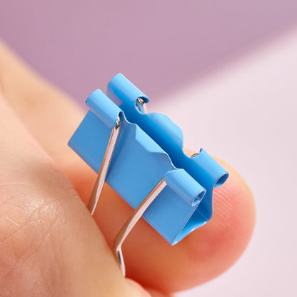 Vignette Stationery 19mm Coloured Foldback Clips 40 Pack