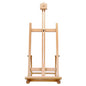 Vignette Stationery Adjustable Wooden Table Painting Easel, Solid Beech Wood