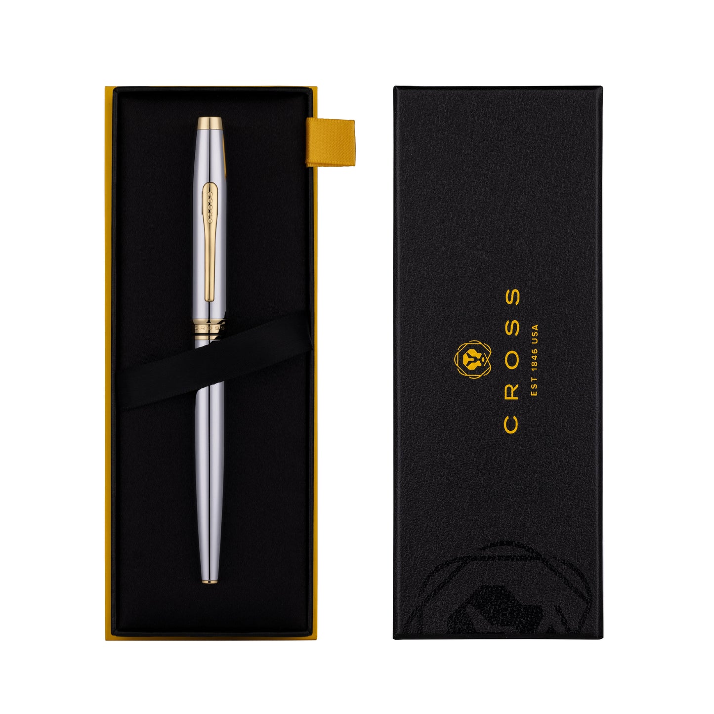 【Free Engraved】Cross Coventry Rollerball Pen Chrome Business Graduation Luxury Gift