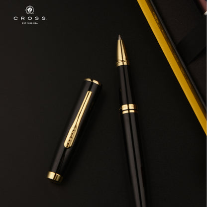 【Free Engraved】Cross Coventry Rollerball Pen Black Business Graduation Luxury Gift