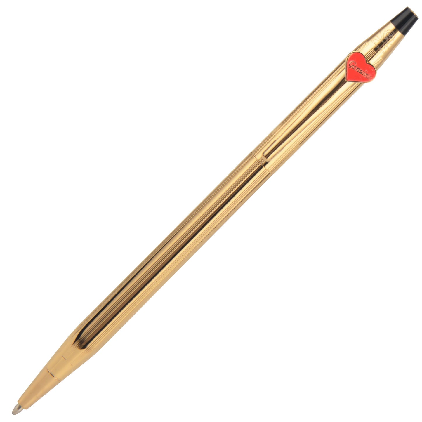 【Free Engraving】Cross Classic Century Ballpoint Pen 23KT Gold Plated Love Edition Gift Valentine's Day