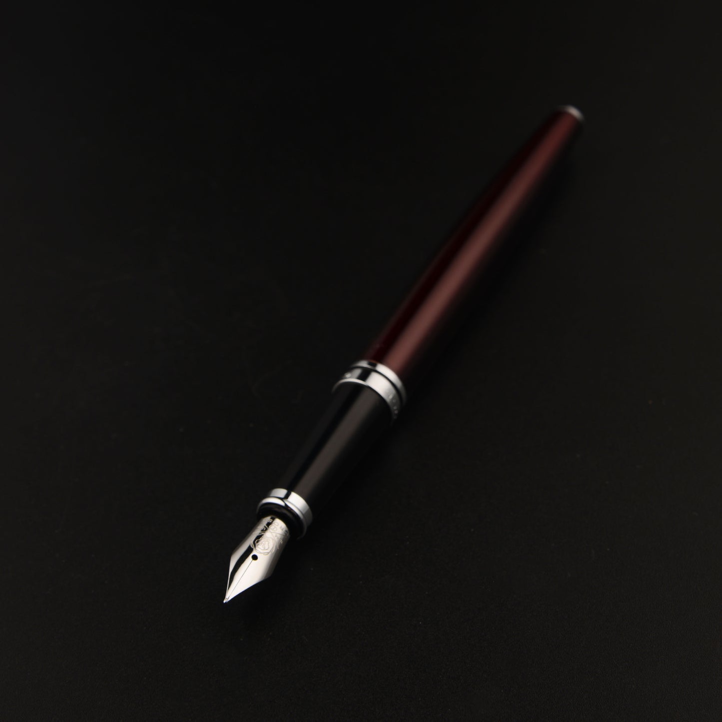 【Free Engraved】Cross coventry Fountain Pen Burgundy Stainless Steel F Nib