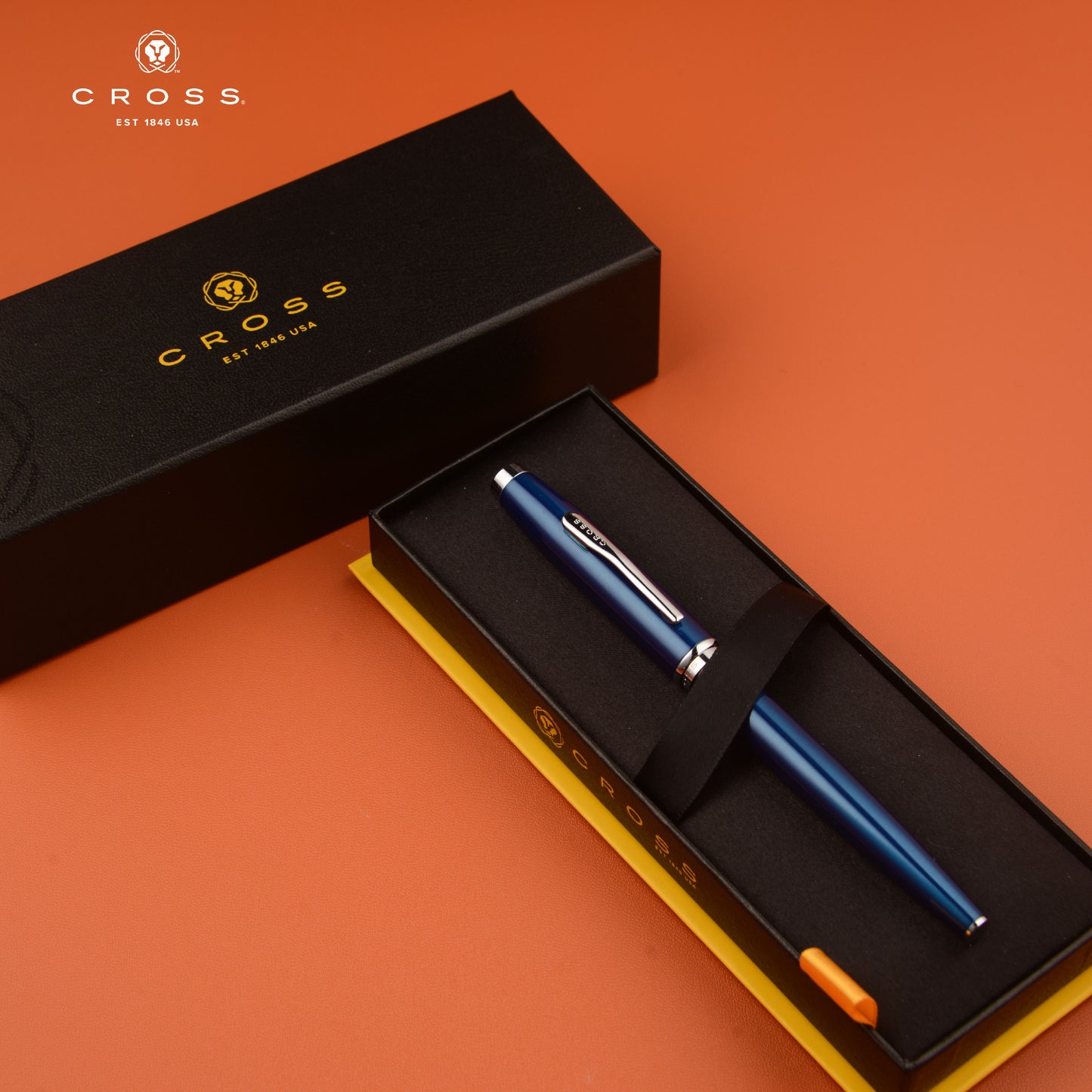 【Free Engraved】Cross Coventry Rollerball Pen Blue Business Graduation Luxury Gift