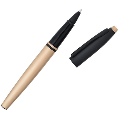 Cross Calais Rollerball Pen Black Ink Rose Gold Business Gift Box Bag Free Engraved