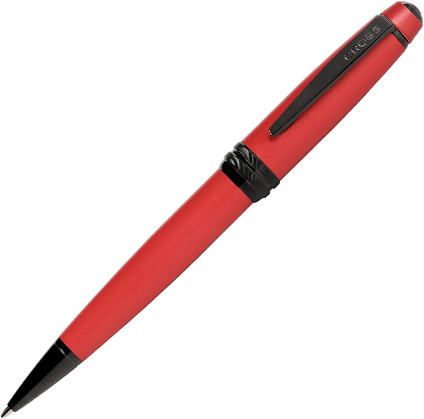 Cross Bailey PVD Matte Red Ballpoint Pen Luxury Writing Gift Free Engraving