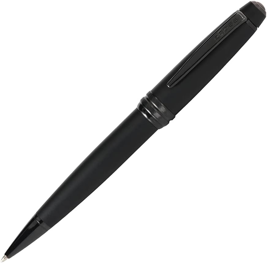 Cross Bailey PVD Matte Black Ballpoint Pen Luxury Writing Gift Free Engraving