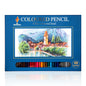Coloured Pencils Oil Base Professional Grade Vibrant Colour Pre-Sharpened (48)