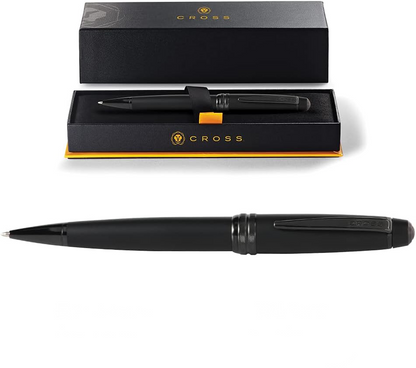Cross Bailey PVD Matte Black Ballpoint Pen Luxury Writing Gift Free Engraving