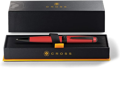 Cross Bailey PVD Matte Red Ballpoint Pen Luxury Writing Gift Free Engraving