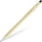 【Free Engraving】Cross Classic Century 23KT Gold Plated Medalist Ballpoint Pen With Cross Gift Box & Bag