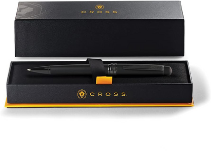 Cross Bailey PVD Matte Black Ballpoint Pen Luxury Writing Gift Free Engraving
