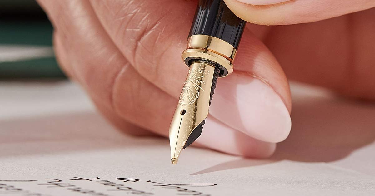 Cross Century II 10KT Gold-Filled Luxury Fountain Pen with 18KT Gold Fine Nib