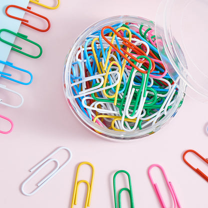 Vignette Stationery 33mm Coloured Paper Clips 100 pieces