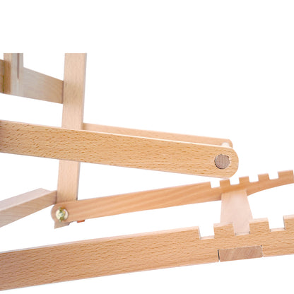 Vignette Stationery Adjustable Wooden Table Painting Easel, Solid Beech Wood Construction