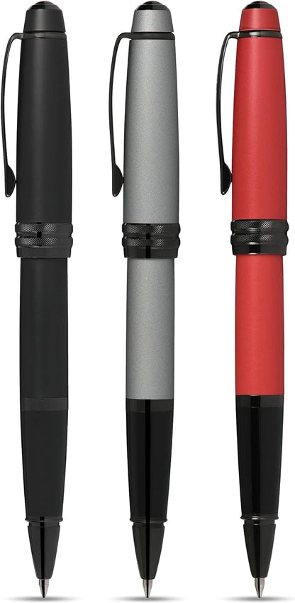 Free Engraving Cross Bailey Matte Black Rolling Ball Pen Luxury Writing Gift Box
