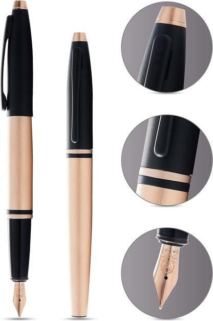 Cross Calais Fountain Pen Signature Model Business Gift Box Bag Free Engraving