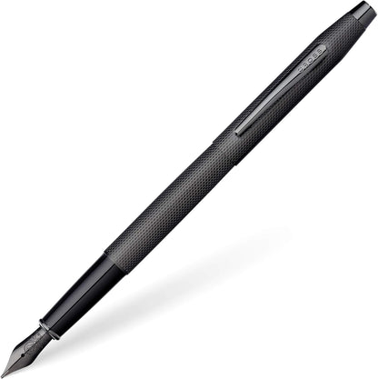 Cross Classic Century Brushed Black PVD Fountain Pen Fine Nib Personalisable