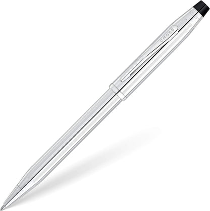 Cross Century II Luxury Ballpoint Pen Pure Lustrous Chrome Free Laser Engraving