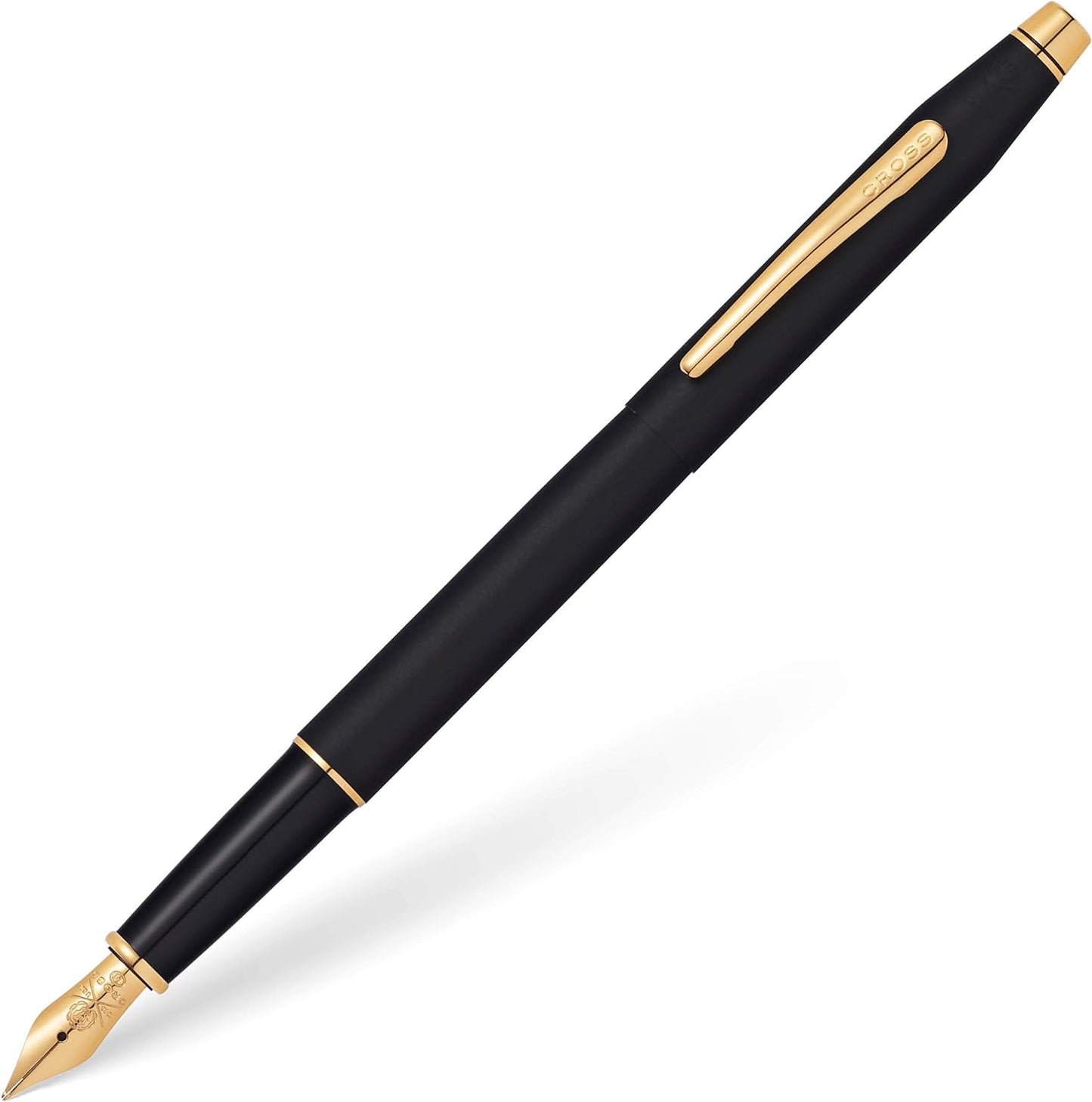 Cross Classic Century Medalist Fountain Pen Fine Nib 23KT Gold Plate Appointment