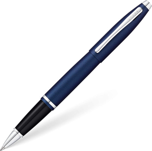 Cross Calais Midnight Blue Rollball Pen Business Gift Box&Bag Free Engraved
