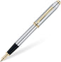 Cross Townsend Medalist Fountain Pen with 23KT Gold Plated appointments Fine Nib