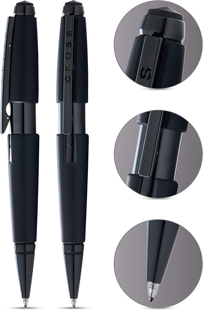 【New Colour】CROSS Edge Selectip Rollerball Pen with Cross Gift Box & Gift Bag AT0555S