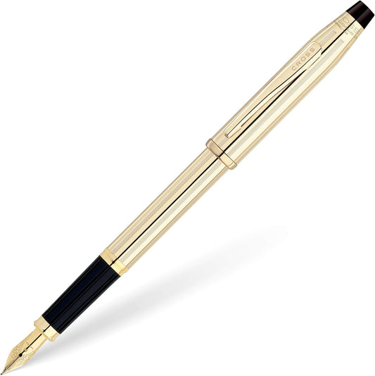 Cross Century II 10KT Gold-Filled Luxury Fountain Pen with 18KT Gold Fine Nib