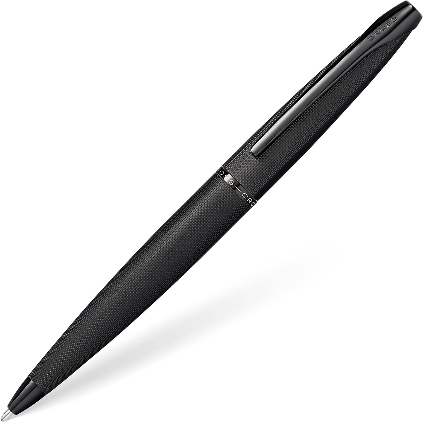 Cross ATX Brushed Black Ballpoint Pen Personalised Gift Free Engraving Box&Bag