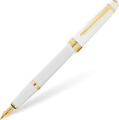 Cross Bailey Light Gold Tone Fountain Pen Gift Box Bag