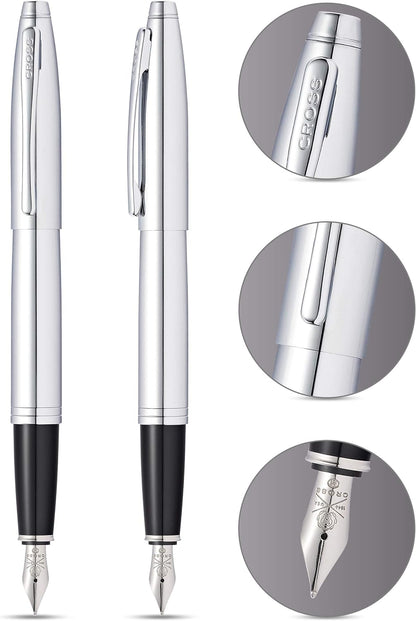 【Free Engraved】Cross Calais M Nib Fountain Pen Signature Model Business Gift