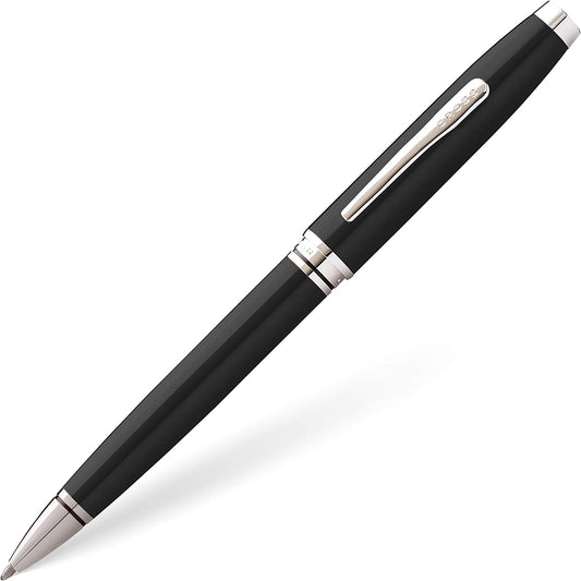【Free Engraving】CROSS Coventry Ballpoint Pen with Cross Gift Box & Gift Bag Black/Chrome