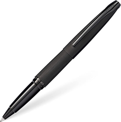 Cross ATX Brushed Black Rollerball Pen Signature Model With Gift Box Bag Quality Material