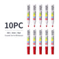 Whiteboard Markers, Washable, Low Odour, Dry Erase, Fast Drying, Medium Bullet Tip (10 Red)