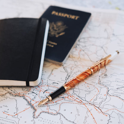Cross Wanderlust Antelope Canyon Fountain Pen Fine Nib Gift Choice