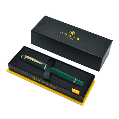 Cross Bailey Light Gold Tone Fountain Pen Gift Box Bag