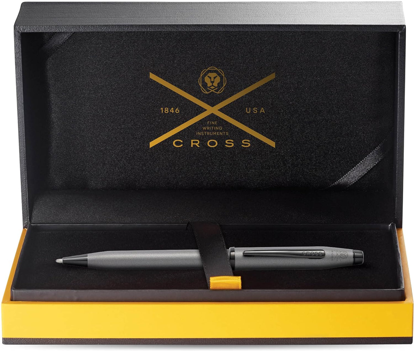 Cross Century II Luxury Ballpoint Pen Gunmetal Gray Free Laser Engraving Gift