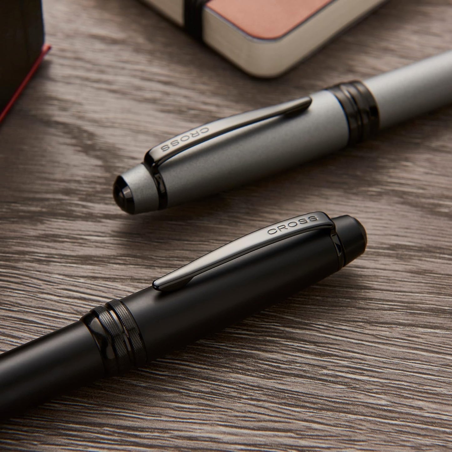 Cross Bailey PVD Matte Gunmetal Ballpoint Pen Luxury Writing Gift Free Engraving