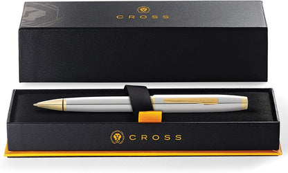 【Free Engraving】CROSS Coventry Ballpoint Pen with Cross Gift Box & Gift Bag Lustrous/Gold