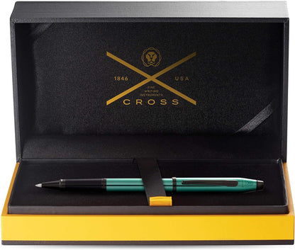 Cross Century II Luxury Medalist Rollerball Pen Translucent Green Lacquer Black