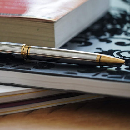 【Free Engraving】CROSS Coventry Ballpoint Pen with Cross Gift Box & Gift Bag Lustrous/Gold