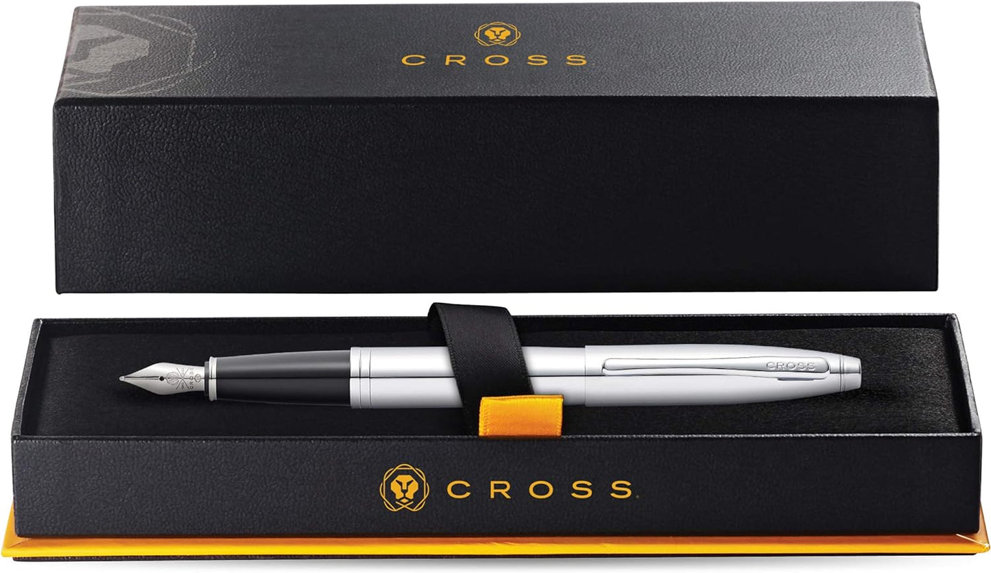 【Free Engraved】Cross Calais M Nib Fountain Pen Signature Model Business Gift