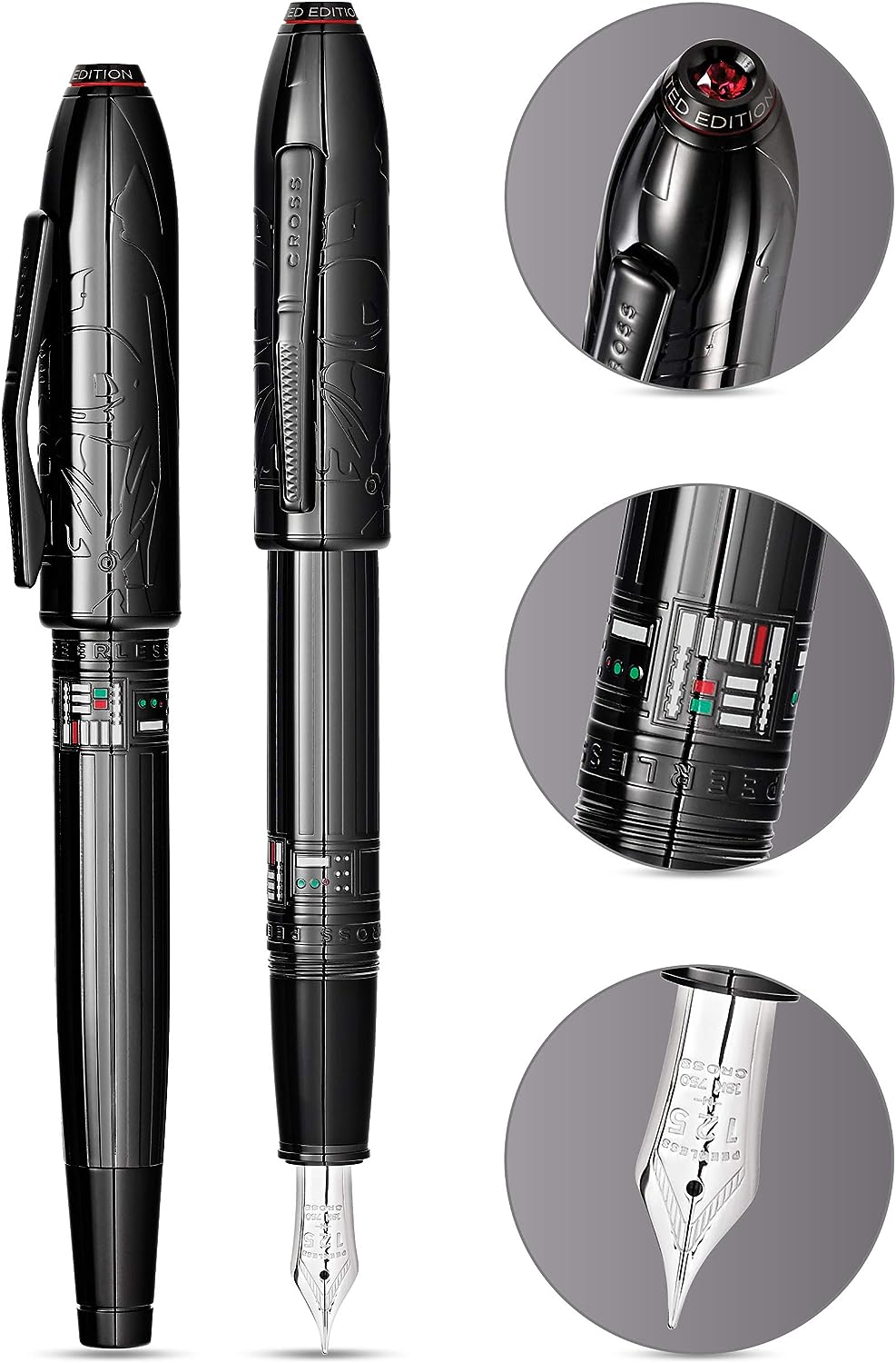 Star Wars™ Darth Vader™ Limited-Edition Cross Peerless Fountain Pen [Medium Nib]