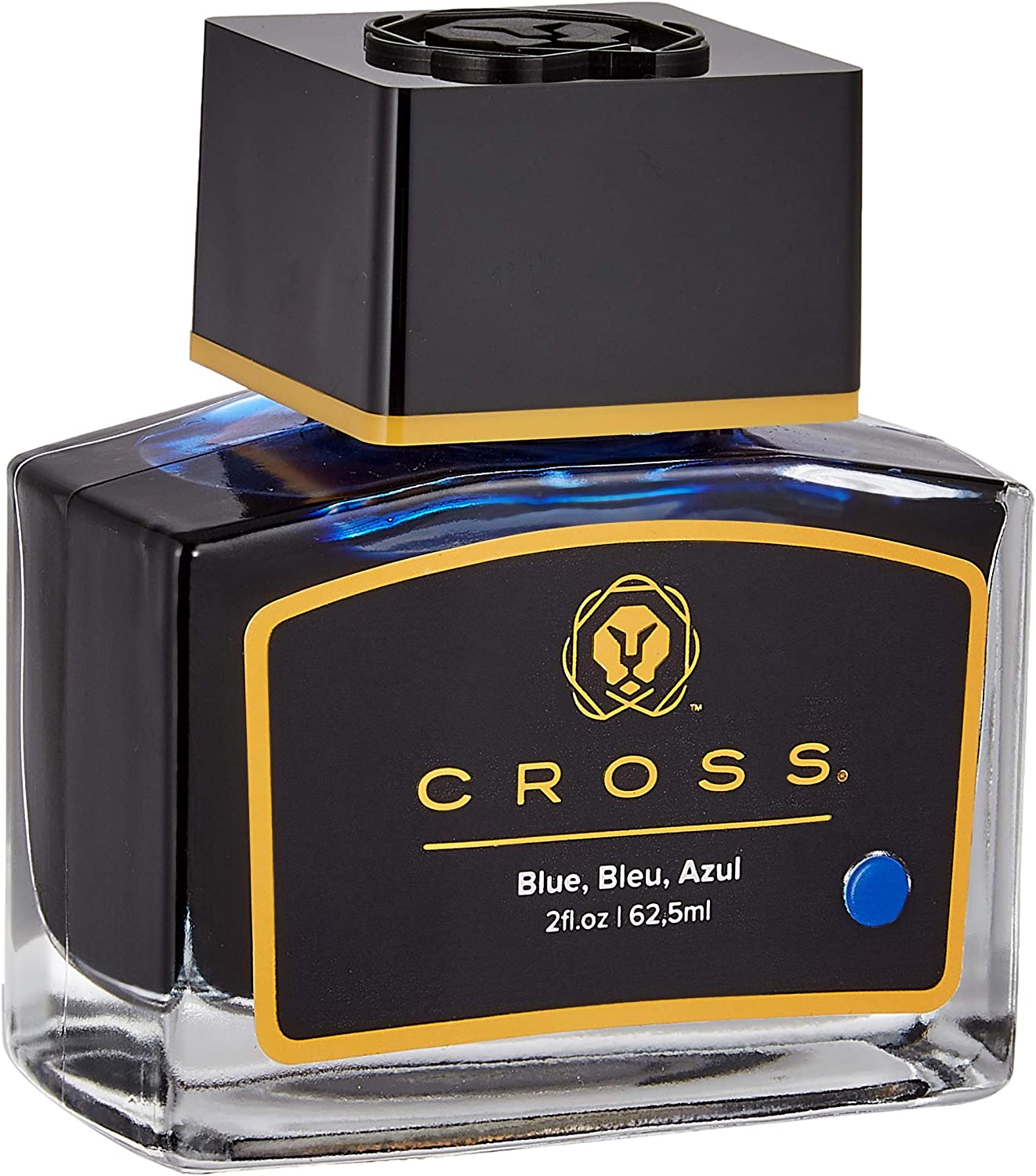 Cross Fountain Pen Bottle Ink Blue 8945S-1 62.5ML Bright Colorful Ink Genuine