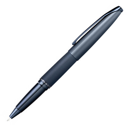 Cross Rollerball Pen ATX Sandblasted Dark Blue Signature Model With Gift Box Bag Quality Material