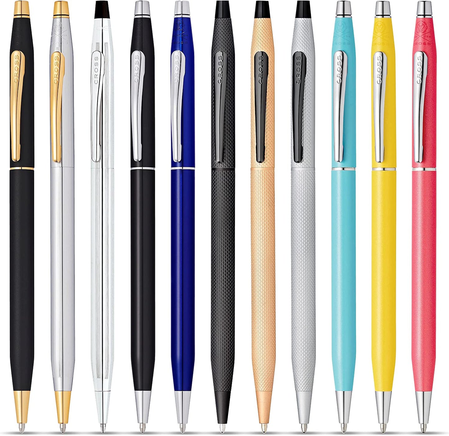 Cross Refillable Twist Ballpoint Pen Classic Century Medalist Chrome Luxury Gift