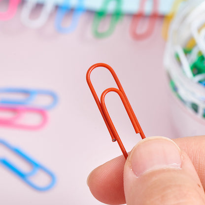 Vignette Stationery 33mm Coloured Paper Clips 100 pieces
