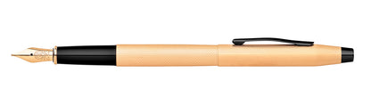 Cross Classic Century Brushed Rose Gold PVD Fountain Pen Fine Nib Personalisable